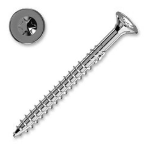 Viti sfuse per costruzioni testa bombata torx zincate